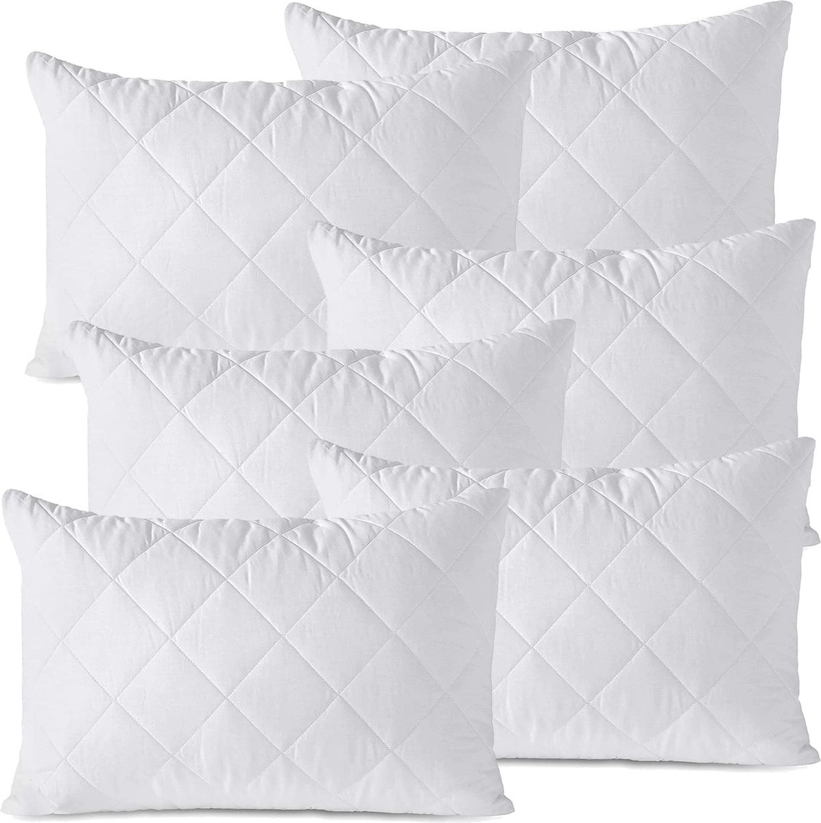 La'Moussawi ® Set van 6, Ultra Zacht, Anti Allergie, Ademend en Comfortabel, 48 x 74 cm