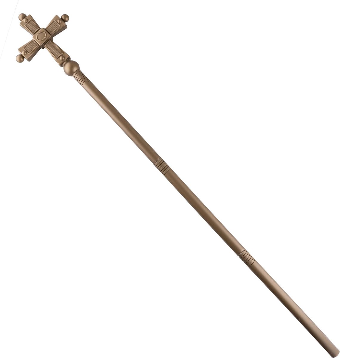 Kardinaalsstaf Met Kruis 4-delig (114cm)