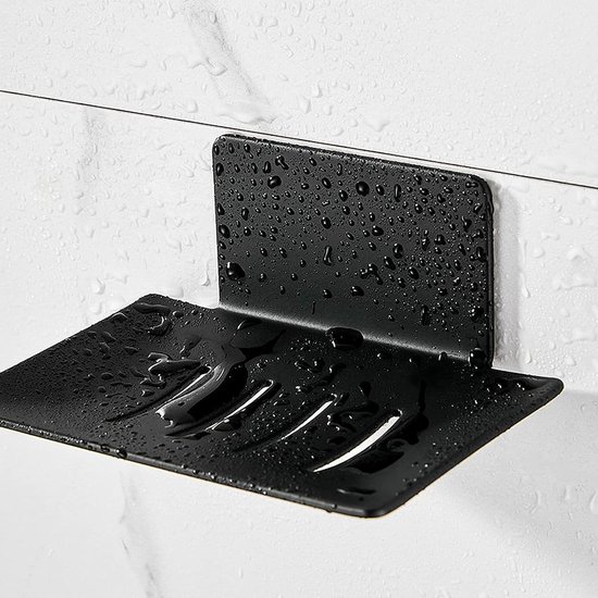 INF Magnetische Zeep Houder Zonder Boren - RVS Zelflozend Zeepbakje Met 3m Plakstrip 7314281243920