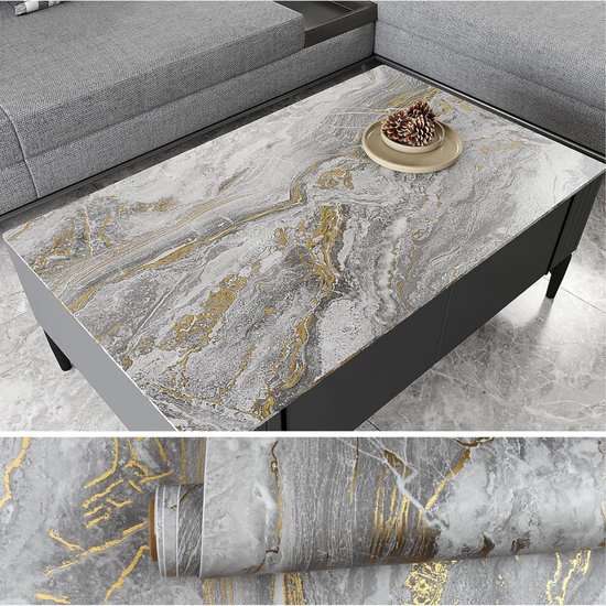 Betoverend Grijs Marmer Behang Topkwaliteit en Uniek Design