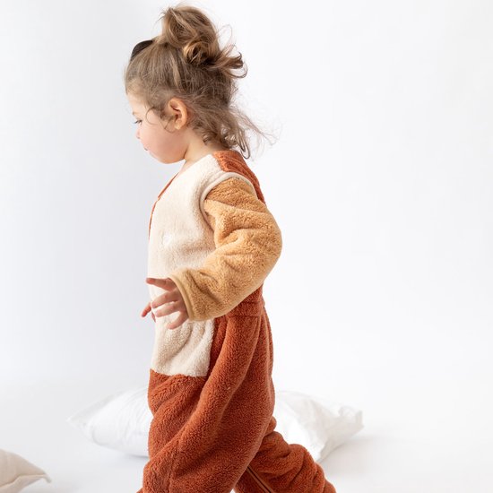BEMINI Babyslaapzak - MAGIC BAG 24-36m - TOG 2.5 - Zachte warmte - Hazelnoot tricolor — afbeelding 5