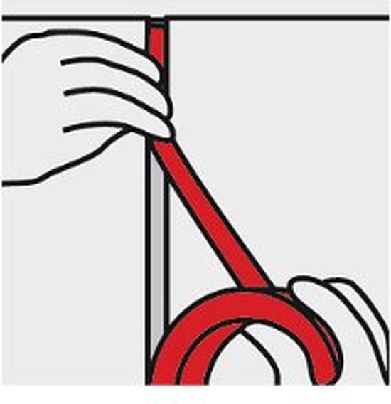 Un rouleau de ruban Tesa avec 'ECONOMY' en lettres blanches. Le rouleau mesure 50m x 30mm.