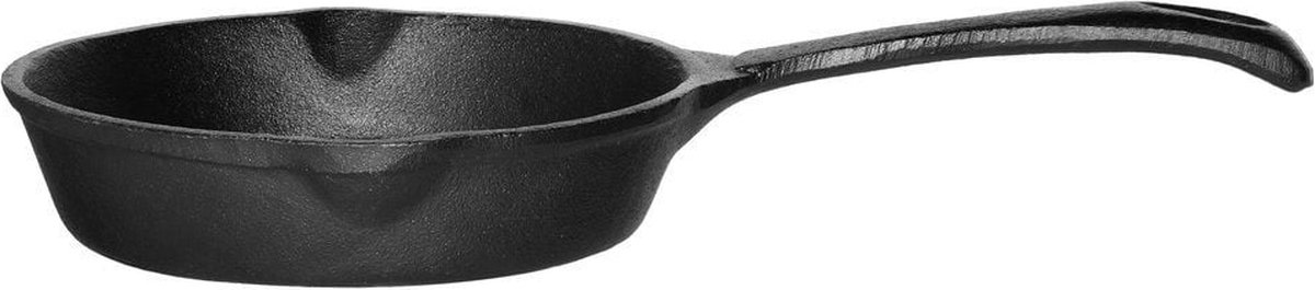 Mako Kitchen Life Mini/blinipan gietijzer 17.5 cm - BBQ Gereedschap - Barbecue accessoires