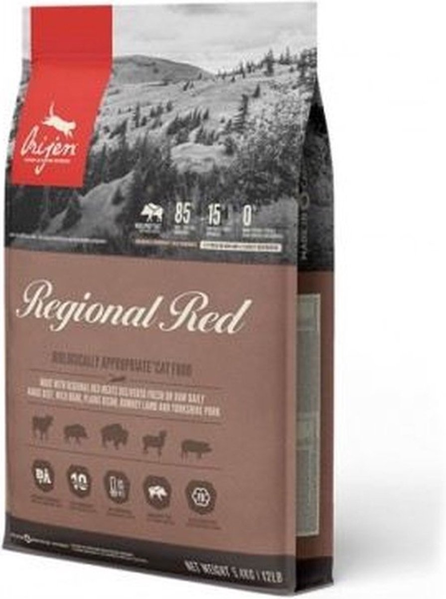Orijen Regional Red - Premium Kattenvoer thumbnail 4