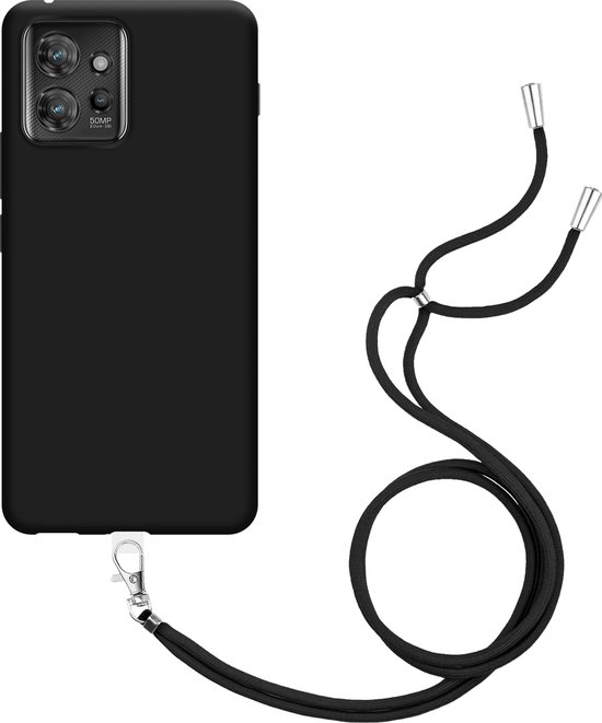 Coque Cazy en TPU avec Cordon pour Motorola ThinkPhone - Zwart
