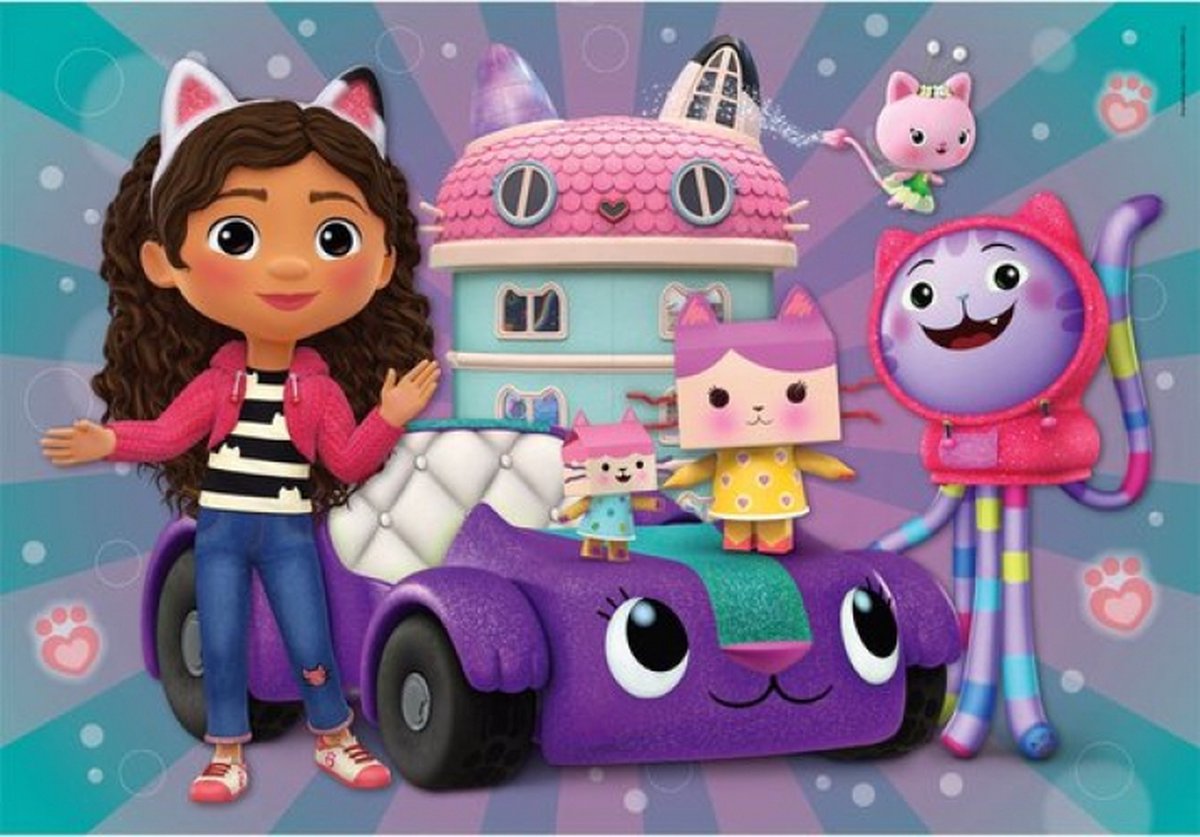 Clementoni - Puzzel - 2x60 Stukjes - Gabby's Dollhouse - Puzzels Voor Kinderen - Vanaf 4 Jaar — afbeelding 9