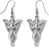 The Carat Shop - The Lord Of The Rings - Arwens Evenstar Oorbellen - Oorhangers Zilverkleurig