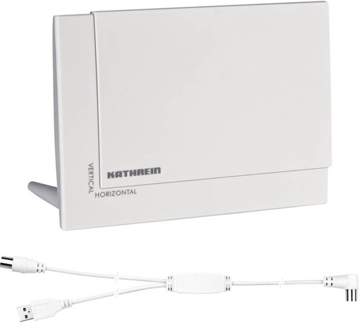 Kathrein BZD 32 Actieve DVB-T/T2 platte antenne Binnen Versterking: 18 dB Wit