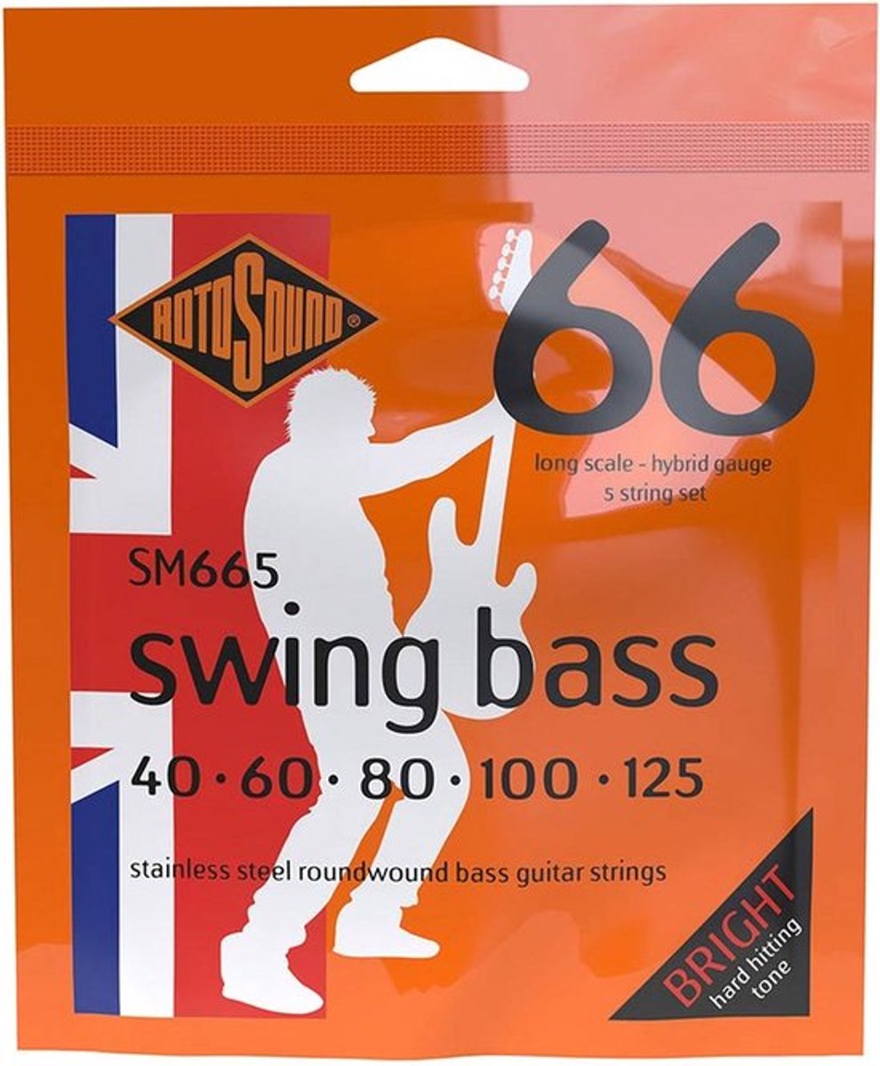 Rotosound SM665 Swing Bass 66 snarenset basgitaar