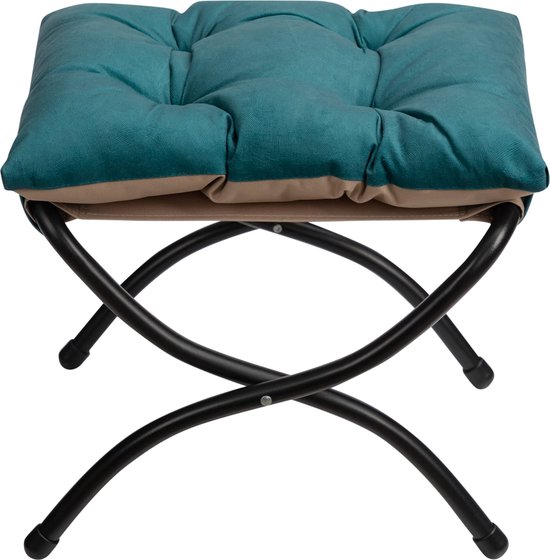 Foto: Voetensteun ergonomisch kantelbaar voetenbankje onder bureau