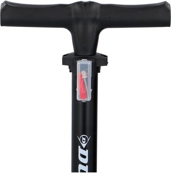 Dunlop Fietspomp - staande pomp voor Presta, Dunlop, Schrader ventiel - 12 bar