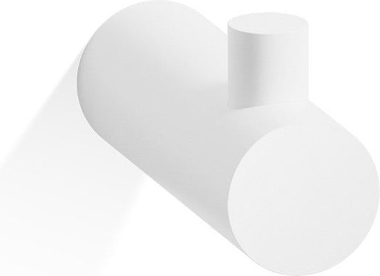 Crochet pour peignoir - BAR HAK1, blanc mat.