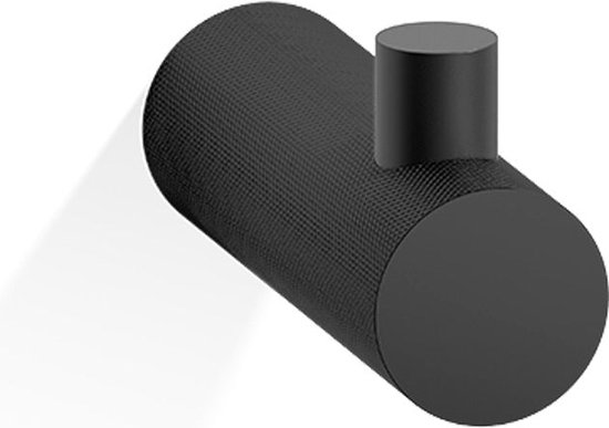 Crochet porte-serviettes - Club HAK 1, noir mat.