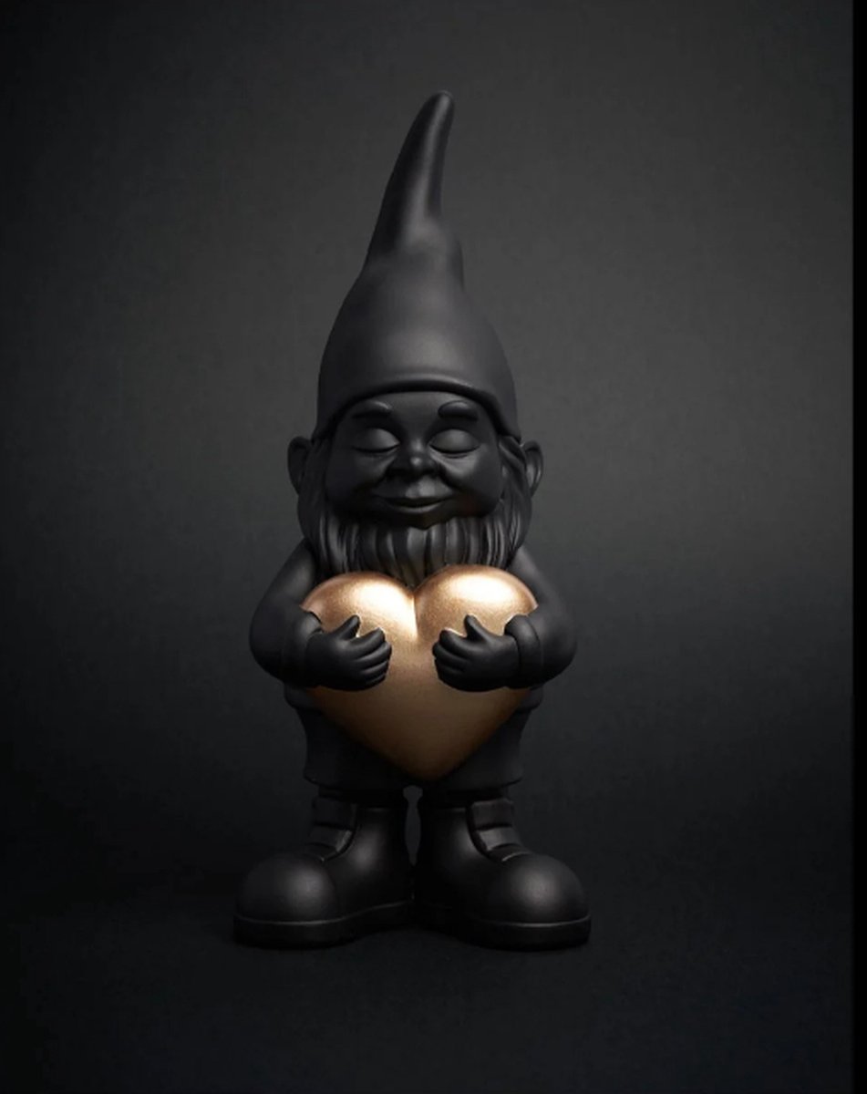 BLOGO Design The Nani’s Collection “Lover Black” Polyresin Decoratie W21xH50cm