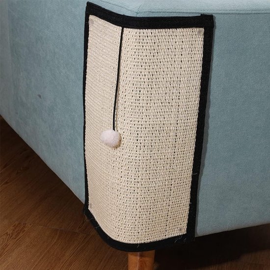 Krabton: Kattenstoel Sisal - Huisdier Meubel - Ontspanning Krabben Massief Hout 51 5 X 37 X 31 5 Cm
