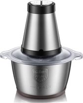 Bol.com Compacte Vlees/Gehaktmolen - Professioneel - Elektrisch - Grijs - RVS - 2L Capaciteit aanbieding