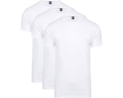 Alan Red derby 3-pack O-hals shirts wit