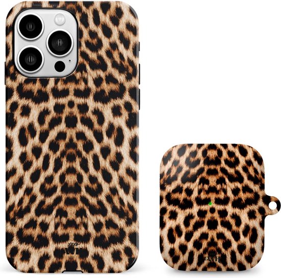 iPhone 16 Pro hoesje met AirPods ca...
