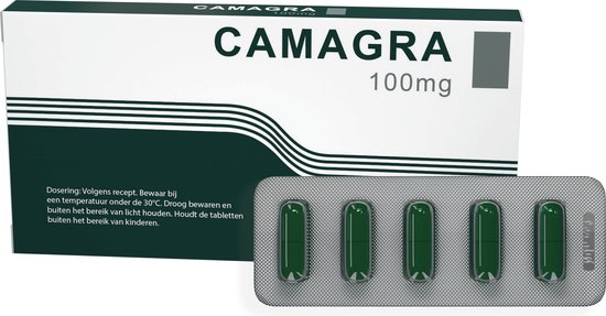 Camagra 100MG - Extra sterk - 10 Stuks - Nederlandse formule van de bekende groene erectiepil