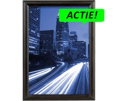 BRASQ Kliklijst A4 - Zwart - 25mm - Fotolijst - Kader - Posterlijst
