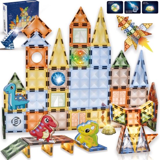 Equivera Knikkerbaan Magnetisch - Knikkerbaan Magnetisch - Knikkerbaan - Magnetisch Speelgoed - Magnetic Toys