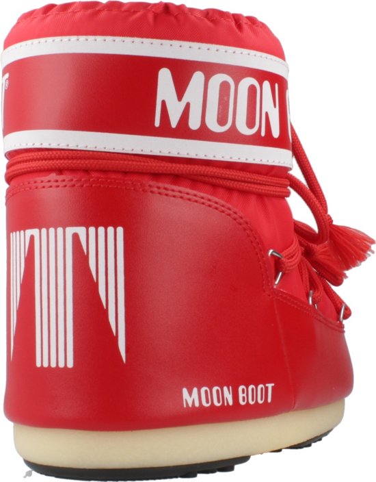 Moon Boot Icon - Basse - Nylon - Rouge - Kids - Unisexe - Pointure 33-35