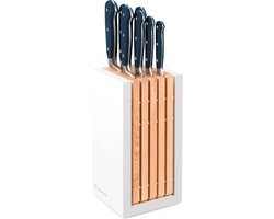 Wusthof - Classic Colour 7-delige messenset met blok Wild Blueberry