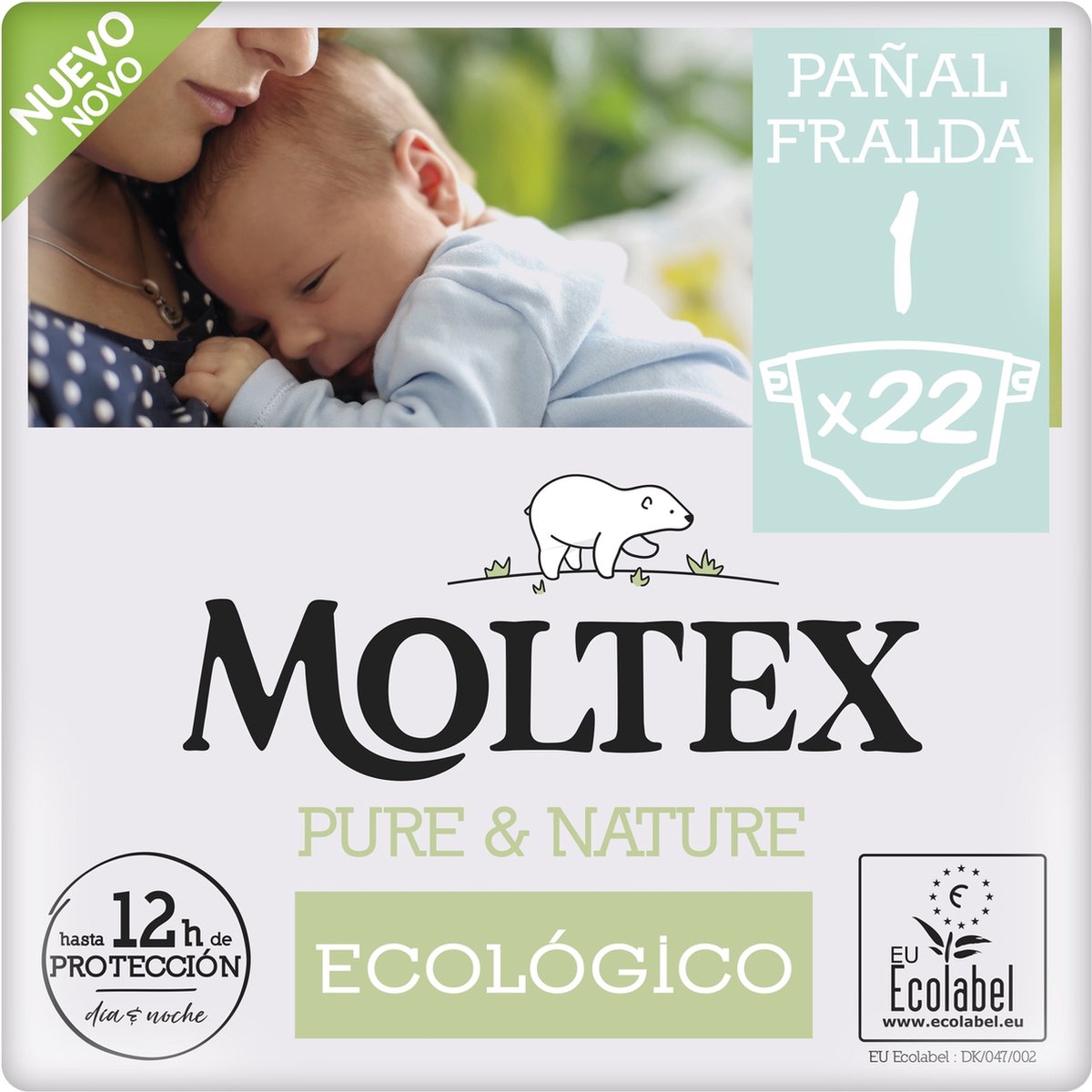 Moltex Pure & Nature maat 1
