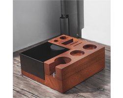 Koffiebar Organisator - Klopdoos en Tamp Station voor 51/54/58 mm Tamper Accessoires