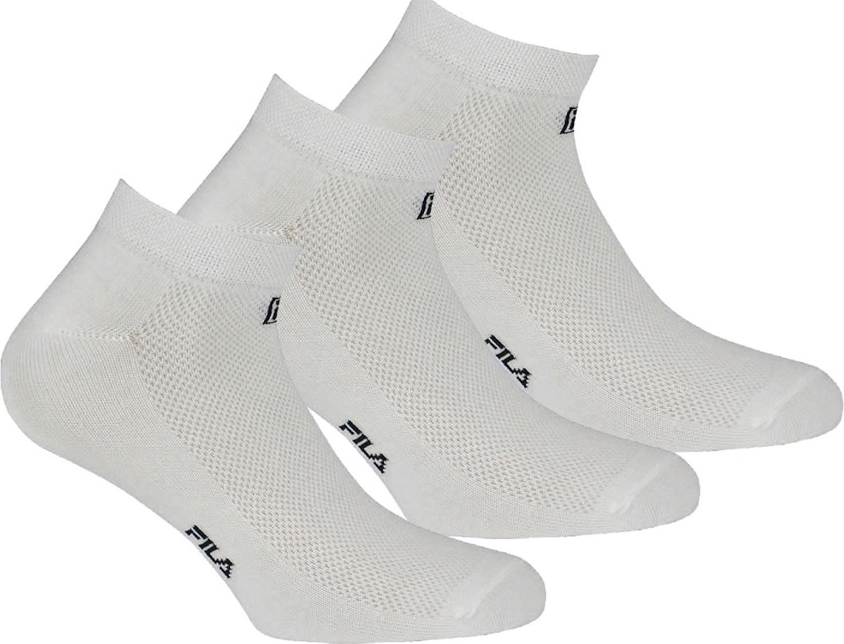 Fila Calza 3-pack Witte Sokken 43-46 43/46