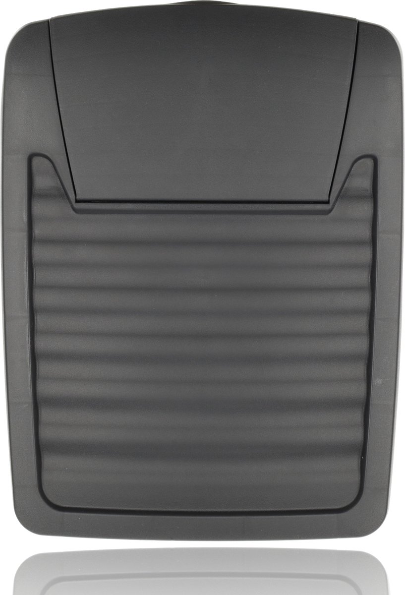 Keden Afvalscheidingsbakken - 3x35L - zwart | Leen Bakker