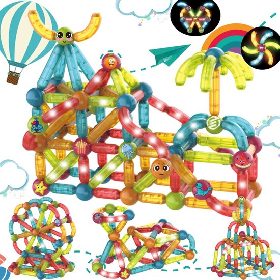 Equivera Knikkerbaan Magnetisch - Knikkerbaan Magnetisch - Knikkerbaan - Magnetisch Speelgoed - Magnetic Toys