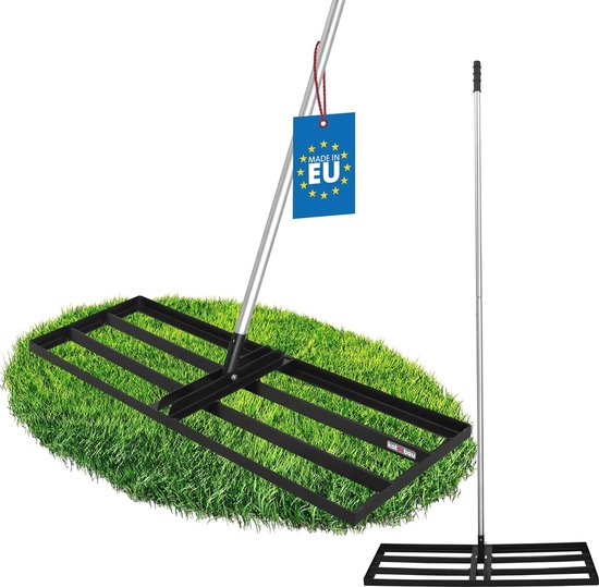 Kadax Gazonrakel 89 x 29 cm met steel, professionele