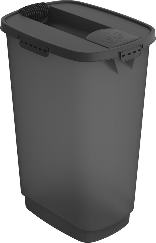 Contenitore Per Alimenti Animali Rotho MyPet Cody 50 L – Con Coperchio Ermetico E Dosatore, Senza BPA, Made In Switzerland