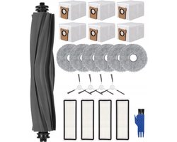 GROOT KIT met onderdelen compatibel met L10s - L10 Ultra - S10 - mop dweilen filters borstels zakken - Hoogwaardige vervanging voor: Dreame L10s - Accessoires - reserveonderdelen - 22 onderdelen - hier is alles!