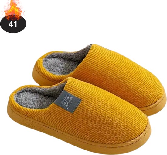 Alpacas - Pantoffels voor vrouwen - Bruin