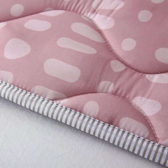 Hakuna Matte Babyspeelboog, extra dikke en zachte kruipdeken voor baby's, met ontdekkingsspiegel en 4 speelbooghangers, babyspeeldeken in mooi regenboogdesign, EN71, REACH-gecertificeerd