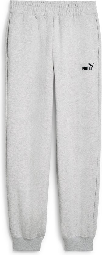 PUMA ESS Small No. 1 Logo Comfort High-Waist Sweatpants FL cl Dames joggingbroek - Light Gray Heather