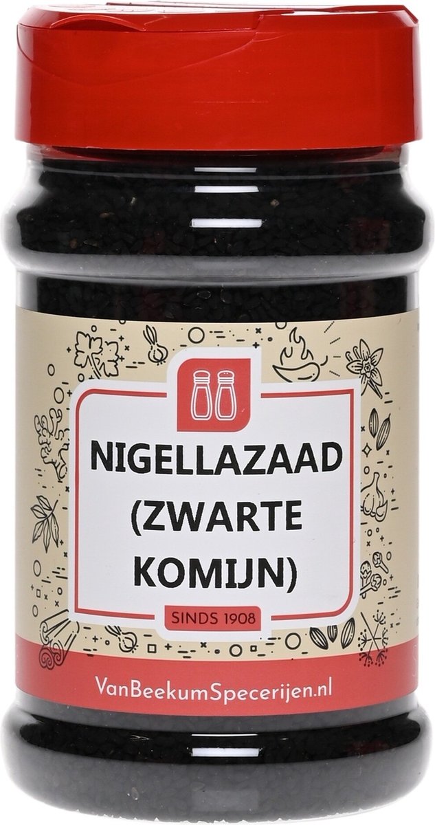 Goedkoopste Van Beekum Specerijen - Nigellazaad (Zwarte Komijn) - Strooibus 160 gram
