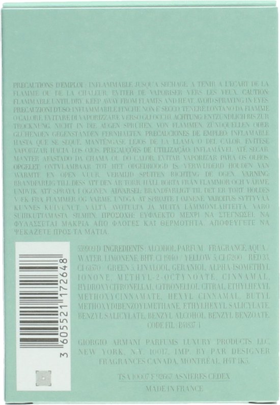 Giorgio Armani Acqua di Gioia 30ml Eau de Parfum - Damesparfum