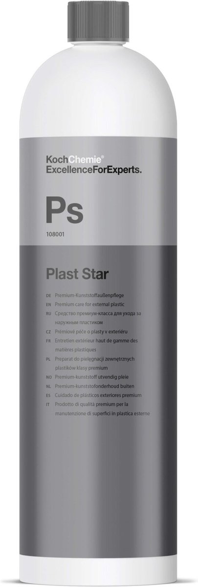 Koch Chemie PSS Plast Star | Kunststofverzorging - 1000 ml