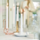 Bougies Tournantes Lot De 2 - Hauteur 30 Cm, Couleur Crème - Décoration Noël, Mariage, Anniversaire - 4