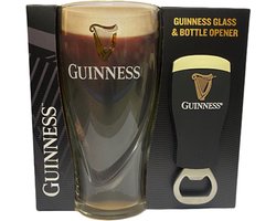 Guinness - Bierglas Harp Gravity & Flesopener Cadeauset