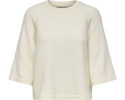 Only Trui Onlsimoni 3/4 Pullover Knt Noos 15333199 Birch/melange Dames Maat - L