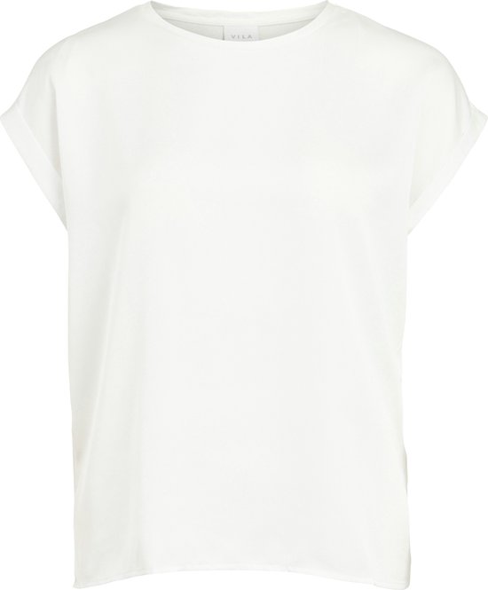 VILA VIELLETTE S/S SATIN TOP - NOOS Shirts & Tops | Schuh Mücke