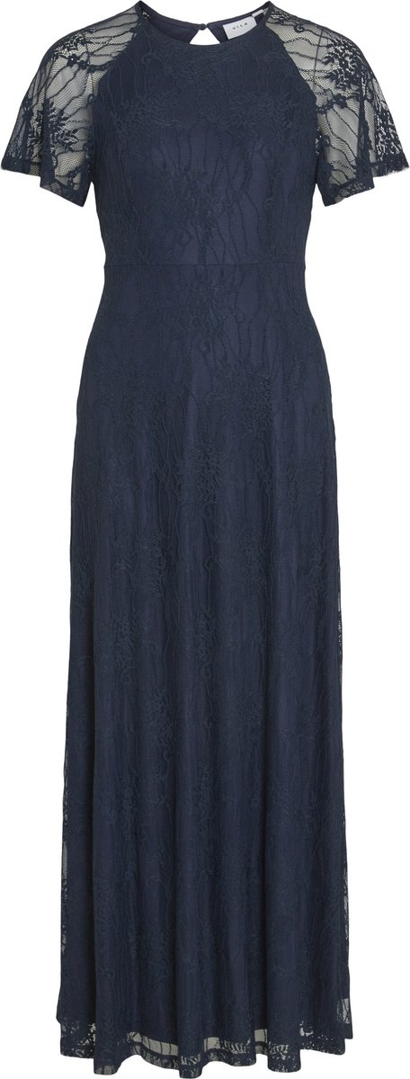 VILA - VIFEMMA S/S LACE DRESS - NOOS/DC - Dames - Maxi jurken