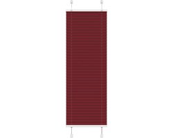 vidaXL - Plissé - rolgordijn - 45x100 - cm - stofbreedte - 44,4 - cm - bordeauxrood