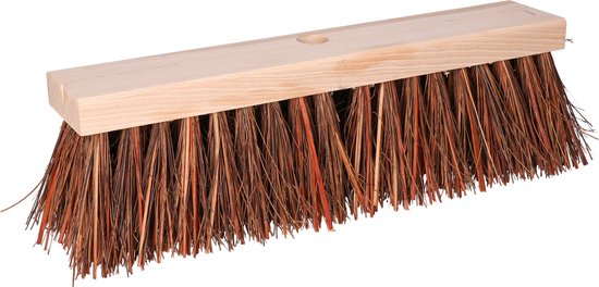 Brumag Straatbezem THOR voor harde ondergrond - Harde bezemkop van 40 cm breed - Houten steel 139 cm van Brumag — afbeelding 2