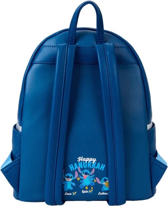 LoungeFly - Light Up Menorah Stitch - Mini sac à dos