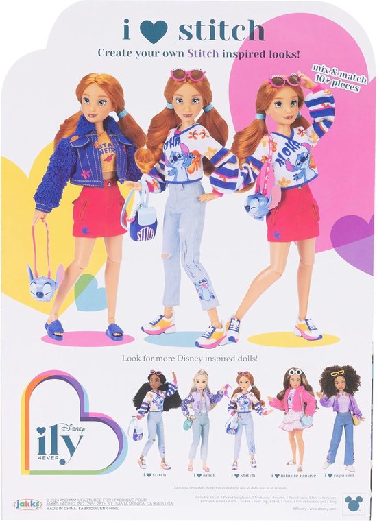 DISNEY ILY MODEPOPPEN GEÏNSPIREERD DOOR STITCH van Disney — afbeelding 5